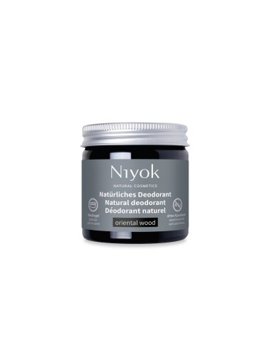Niyok Natural Deodorant Cream Oriental Wood 40ml