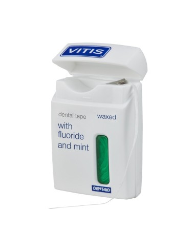 Vitis Waxed Mint and Fluor Dental Tape 50m