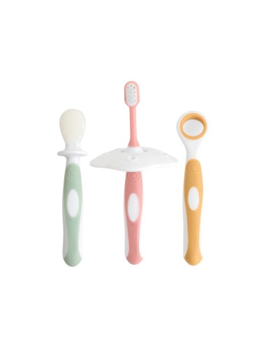 Saro Baby Toothbrushes X3 Pink
