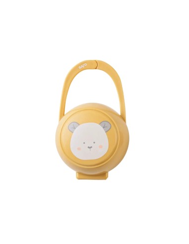 Saro Mustard Pacifier Case
