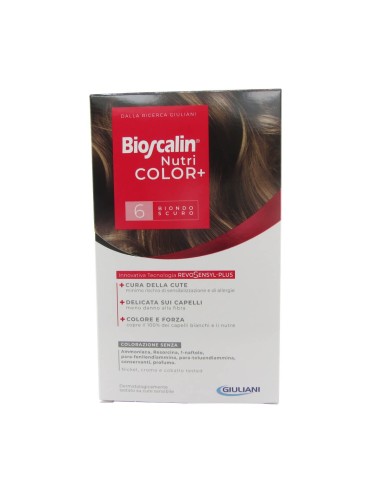 Bioscalin NutriColour Permanent Colour 6 Dark Blonde