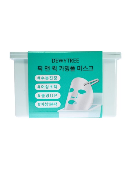 Dewytree Pick and Quick Calming Full Mask 30 Sheets Dewytree Pick and Quick Calming Full Mask 30 Sheets