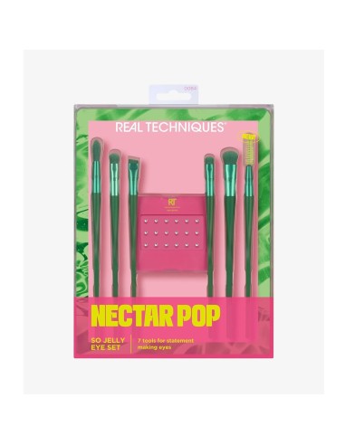 Real Techniques 3920 Nectar Pop So Jelly Eye Makeup Brush Kit