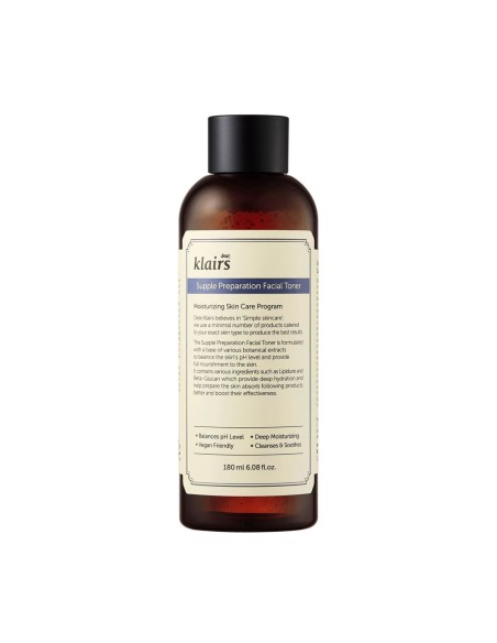 Dear Klairs Supple Preparation Facial Toner 180ml Dear Klairs Supple Preparation Facial Toner 180ml