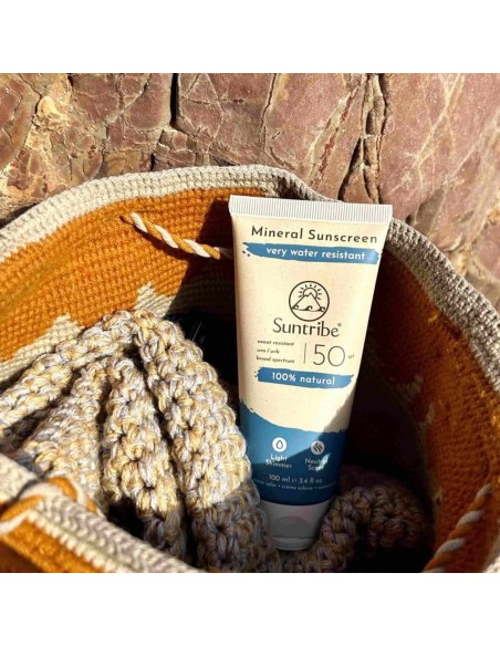 Suntribe Clear Mineral Sunscreen SPF50 100ml Suntribe Clear Mineral Sunscreen SPF50 100ml