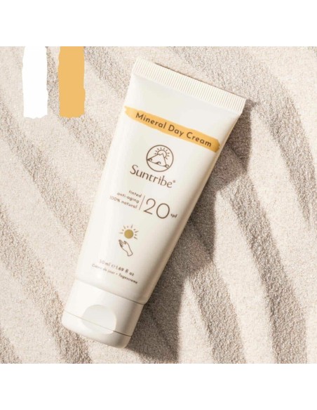 Suntribe Mineral Day Cream SPF20 Natural 50ml Suntribe Mineral Day Cream SPF20 Natural 50ml