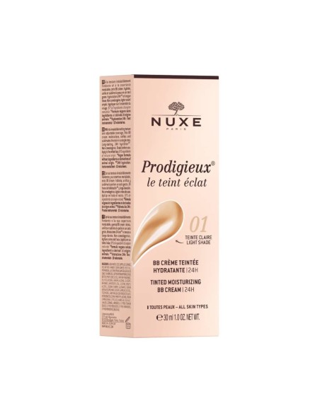 Nuxe Prodigieux Le Teint Éclat 01 Light Shade 30ml Nuxe Prodigieux Le Teint Éclat 01 Light Shade 30ml