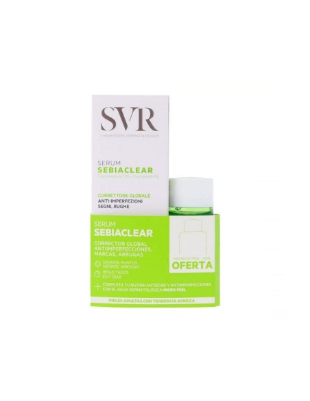 SVR Pack Sebiaclear Serum and Micro-Peel Lotion SVR Pack Sebiaclear Serum and Micro-Peel Lotion