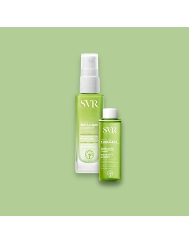 SVR Pack Sebiaclear Serum and Micro-Peel Lotion