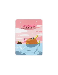 Esfolio Vitamin C Ampoule Mask Sheet Facial Mask 25ml