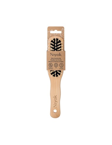 Niyok Wooden Hair Brush - Extended
