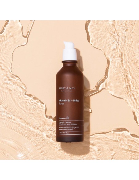 Mary&May Vitamin B5 and Bifida Toner 120ml Mary&May Vitamin B5 and Bifida Toner 120ml