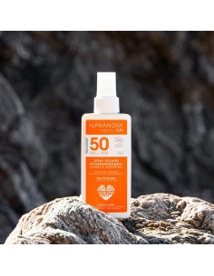 Alphanova Organic Sun Spray Mineral Sunscreen SPF50 125g 2
