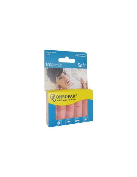 Ohropax Soft Soft Foam Hearing Plugs 10 Units Ohropax Soft Soft Foam Hearing Plugs 10 Units