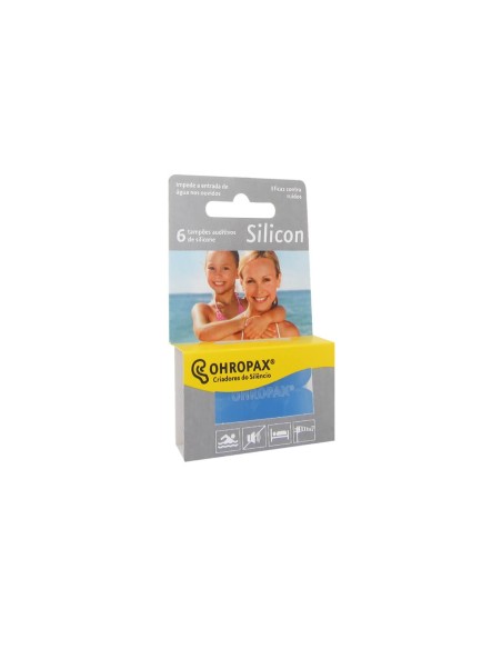 Ohropax Silicone Earplugs 6 Units Ohropax Silicone Earplugs 6 Units