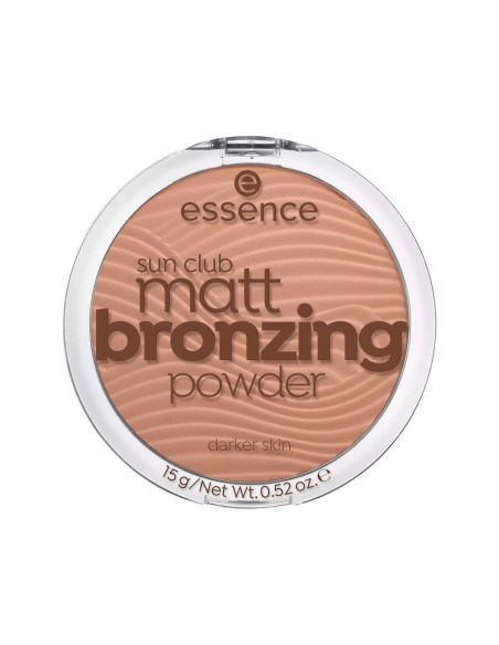 Essence Sun Club Matt Bronzing Powder Darker Skin 02 Sunny 15g Essence Sun Club Matt Bronzing Powder Darker Skin 02 Sunny 15g