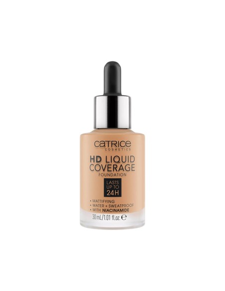 Catrice HD Liquid Coverage Foundation 046 Camel Beige 30ml Catrice HD Liquid Coverage Foundation 046 Camel Beige 30ml