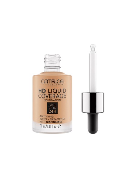 Catrice HD Liquid Coverage Foundation 046 Camel Beige 30ml Catrice HD Liquid Coverage Foundation 046 Camel Beige 30ml