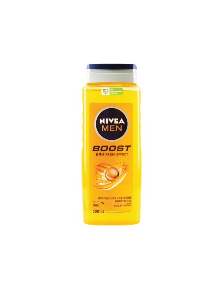 Nivea Men Shower Gel Boost 500ml Nivea Men Shower Gel Boost 500ml