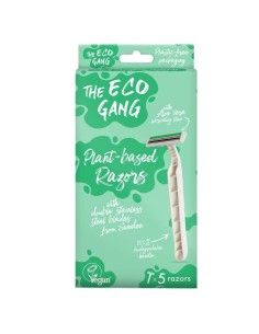The Eco Gang Biodegradable Razors 5 Units