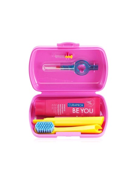 Curaprox Travel Set Challenger Light Pink Curaprox Travel Set Challenger Light Pink