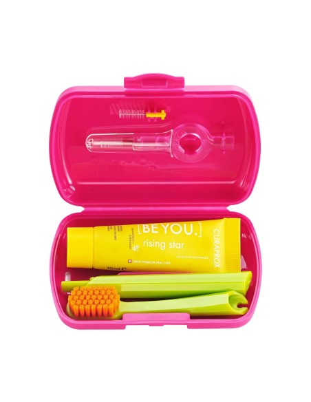 Curaprox Travel Set Rising Star Magenta Curaprox Travel Set Rising Star Magenta