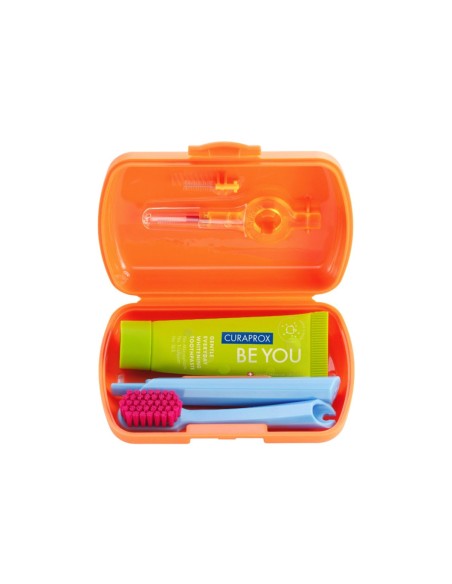 Curaprox Travel Set Explorer Orange Curaprox Travel Set Explorer Orange