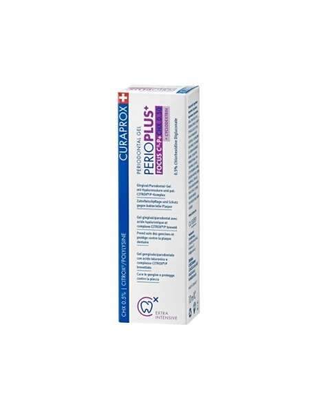 Curaprox PerioPlus Focus CHX0.50 Periodontal Gel 10ml Curaprox PerioPlus Focus CHX0.50 Periodontal Gel 10ml