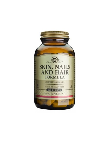 Solgar Skin, Hair and Nails Formula 120 Capsules