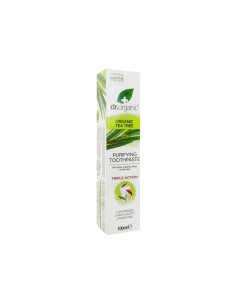 Dr.Organic Tea Tree Toothpaste 100ml 2