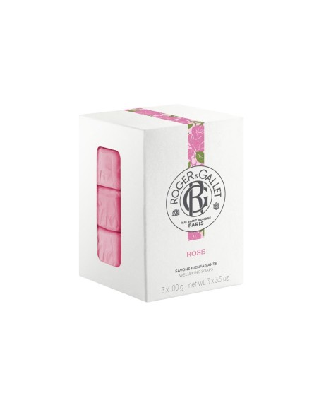 Roger Gallet Rose Perfumed Soap 3x100g Roger Gallet Rose Perfumed Soap 3x100g