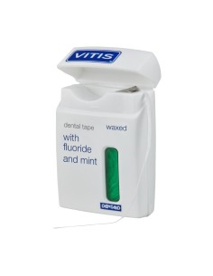 Vitis Waxed Mint and Fluor Dental Tape 50m