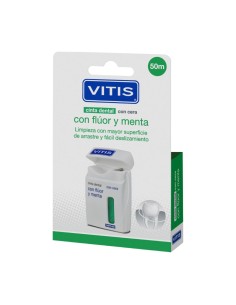 Vitis Waxed Mint and Fluor Dental Tape 50m 2