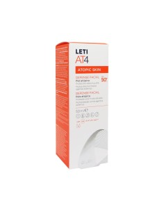 Leti AT4 Atopic Skin Sun Face Cream SPF50 + 50ml 2
