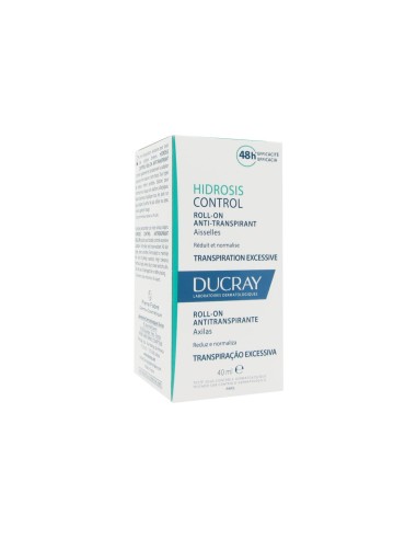 Ducray Hydrosis Control Roll-on Antiperspirant 40ml