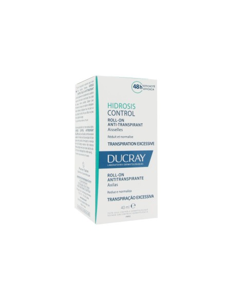 Ducray Hydrosis Control Roll-on Antiperspirant 40ml Ducray Hydrosis Control Roll-on Antiperspirant 40ml