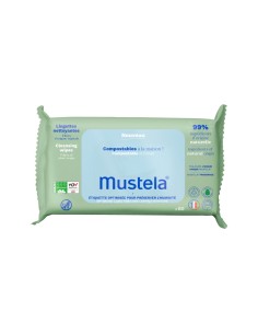 Mustela Bio Cleansing Wipes 60 Units