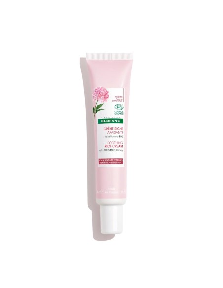Klorane Soothing Rich Cream with Organic Peony 40ml